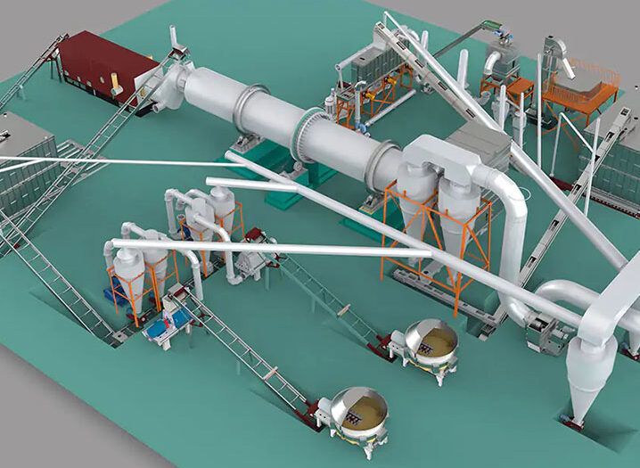 Biomass Pellet Factory 3D Layout Modeling & Simulation