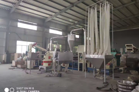 3,000 kgh Wood Flour Line for MDF in France