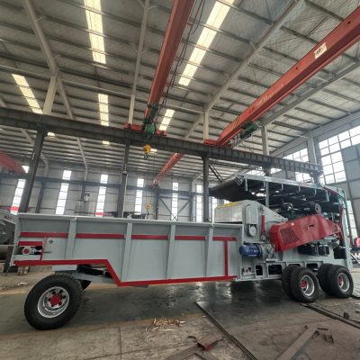 Diesel Industrial Wood Chipper for Sale d