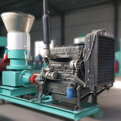 Diesel-flat-die-wood-pellet-mill
