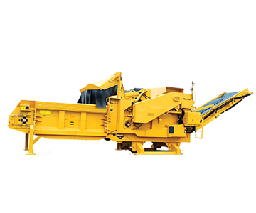 Integrated Industrial Wood Chipper