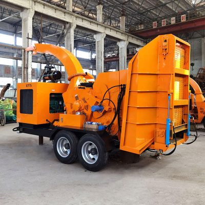 Mobile wood Branch Crusher e