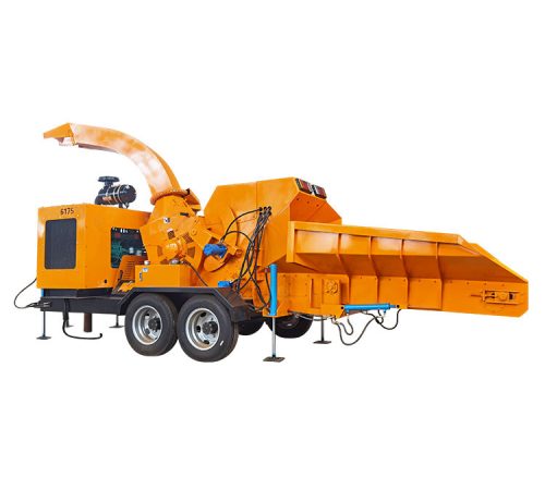 Mobile wood Branch Crusher