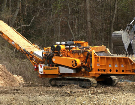 Mobile Branch Crusher