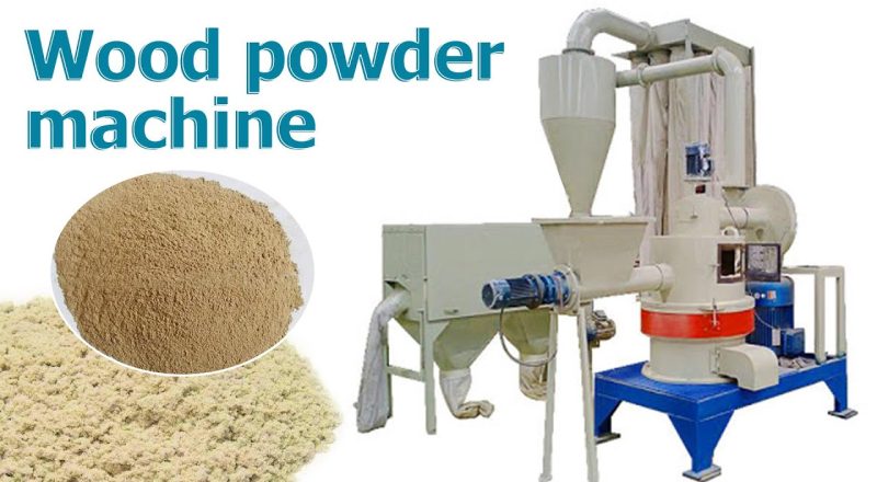 Current Equipment Selection for Wood Flour Factory